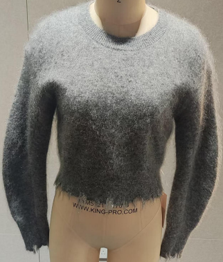 WOMEN'S KNITTED SHORT PULLOVER