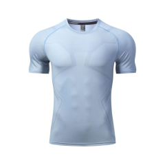 324310 Sports Running Short Sleeve Fitness Wear T-Shirt
