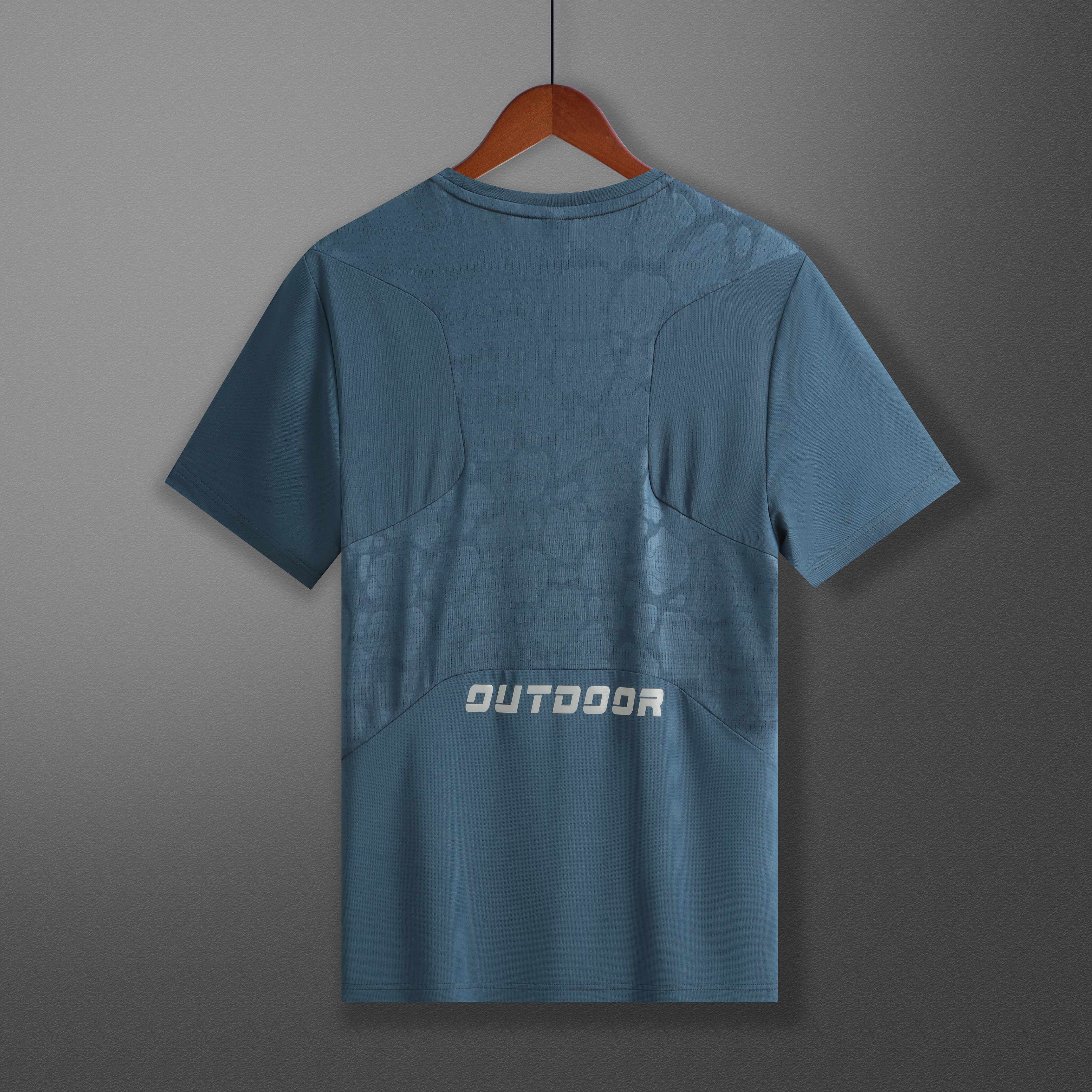323138 Sports Running Short Sleeve Fitness Wear T-Shirt