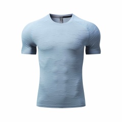 324301 Sports Running Short Sleeve Fitness Wear T-Shirt