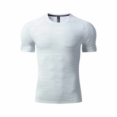 324301 Sports Running Short Sleeve Fitness Wear T-Shirt