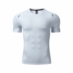 324302 Sports Running Short Sleeve Fitness Wear T-Shirt
