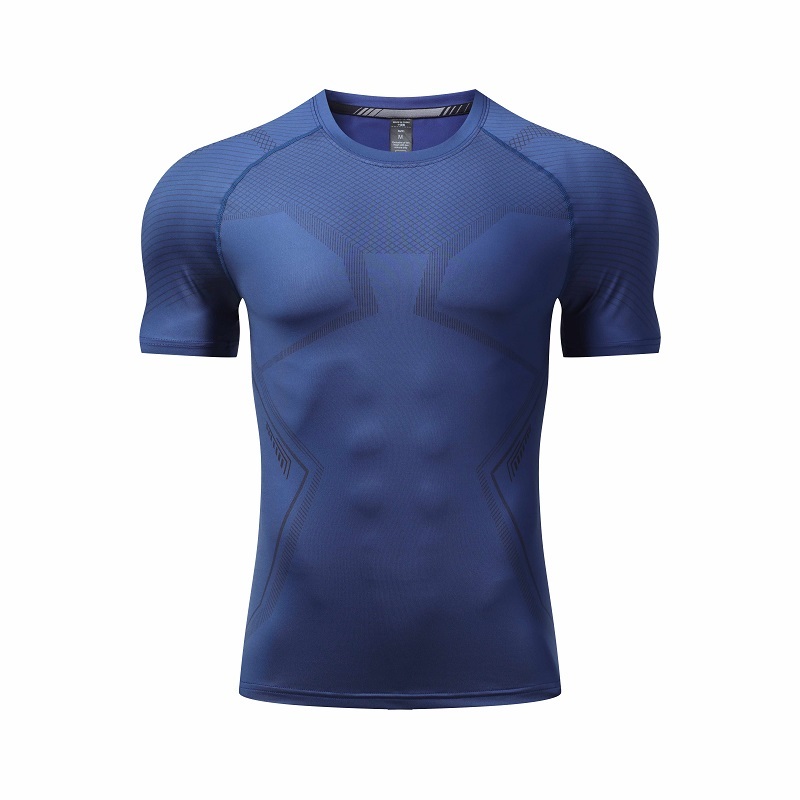 324310 Sports Running Short Sleeve Fitness Wear T-Shirt