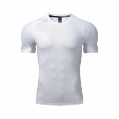 324310 Sports Running Short Sleeve Fitness Wear T-Shirt