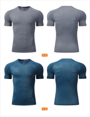 324305 Sports Running Short Sleeve Fitness Wear T-Shirt