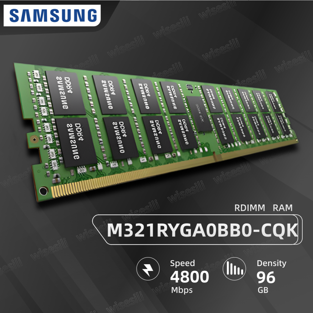 Samsung M321RYGA0BB0-CQK  Brand New 96GB DDR5 RDIMM 4800MHZ Server Ram【M321RYGA0BB0-CQK】