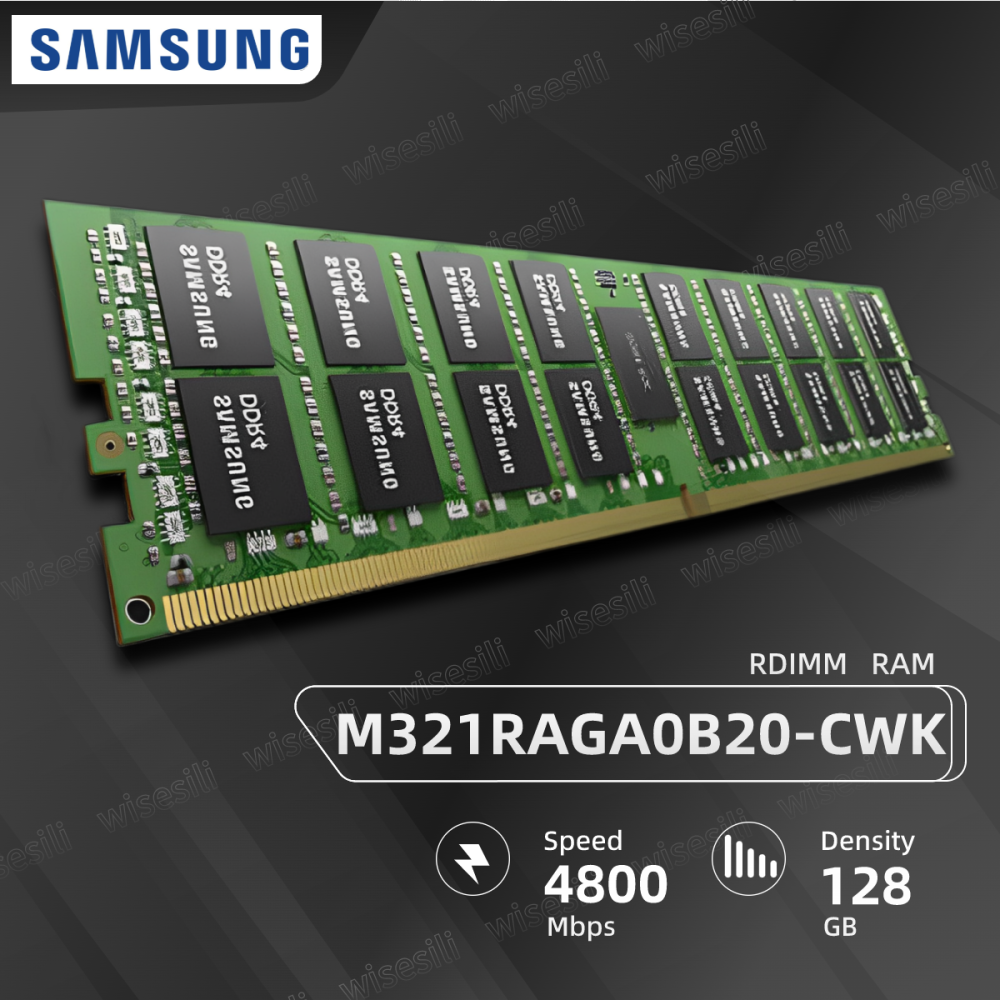 Samsung M321RAGA0B20-CWK Brand New 128GB DDR5 RDIMM 4800MHZ Server Ram【M321RAGA0B20-CWK】