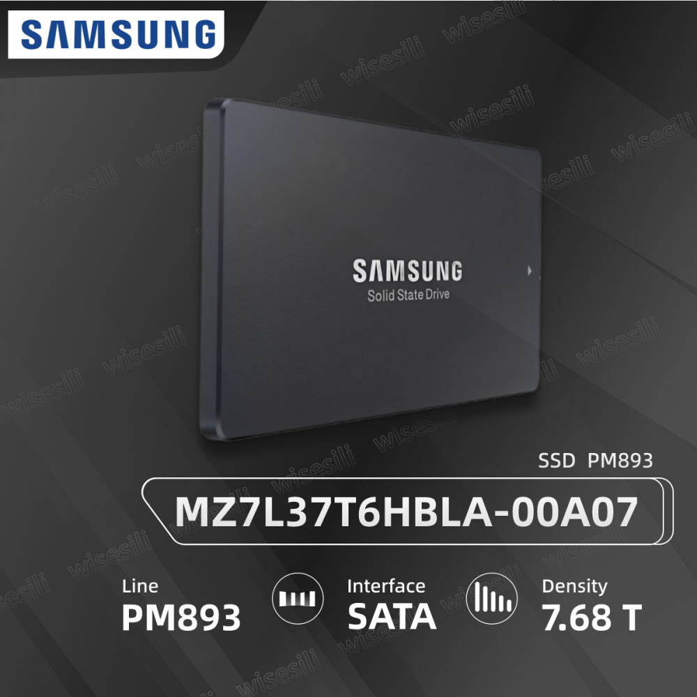 Original Brand New Samsung SSD PM893 2.5 7.68T SATA MZ7L37T6HBLA 00A07 Server Solid State Drive 【MZ7L37T6HBLA 00A07】