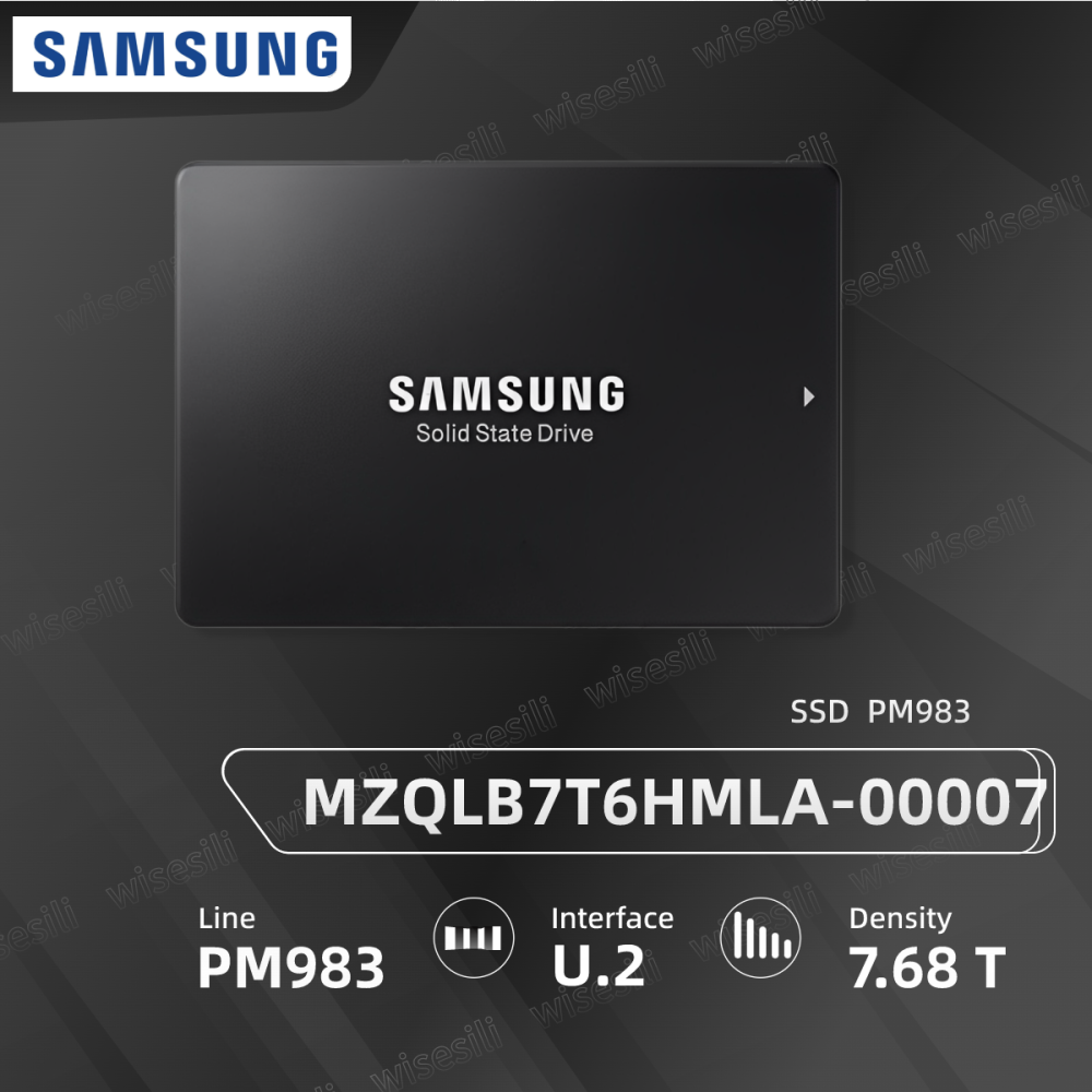 Original Brand New Samsung SSD PM983 U.2 7.68T MZQLB7T6HMLA-00007 Server Solid State Drive 【MZQLB7T6HMLA-00007】