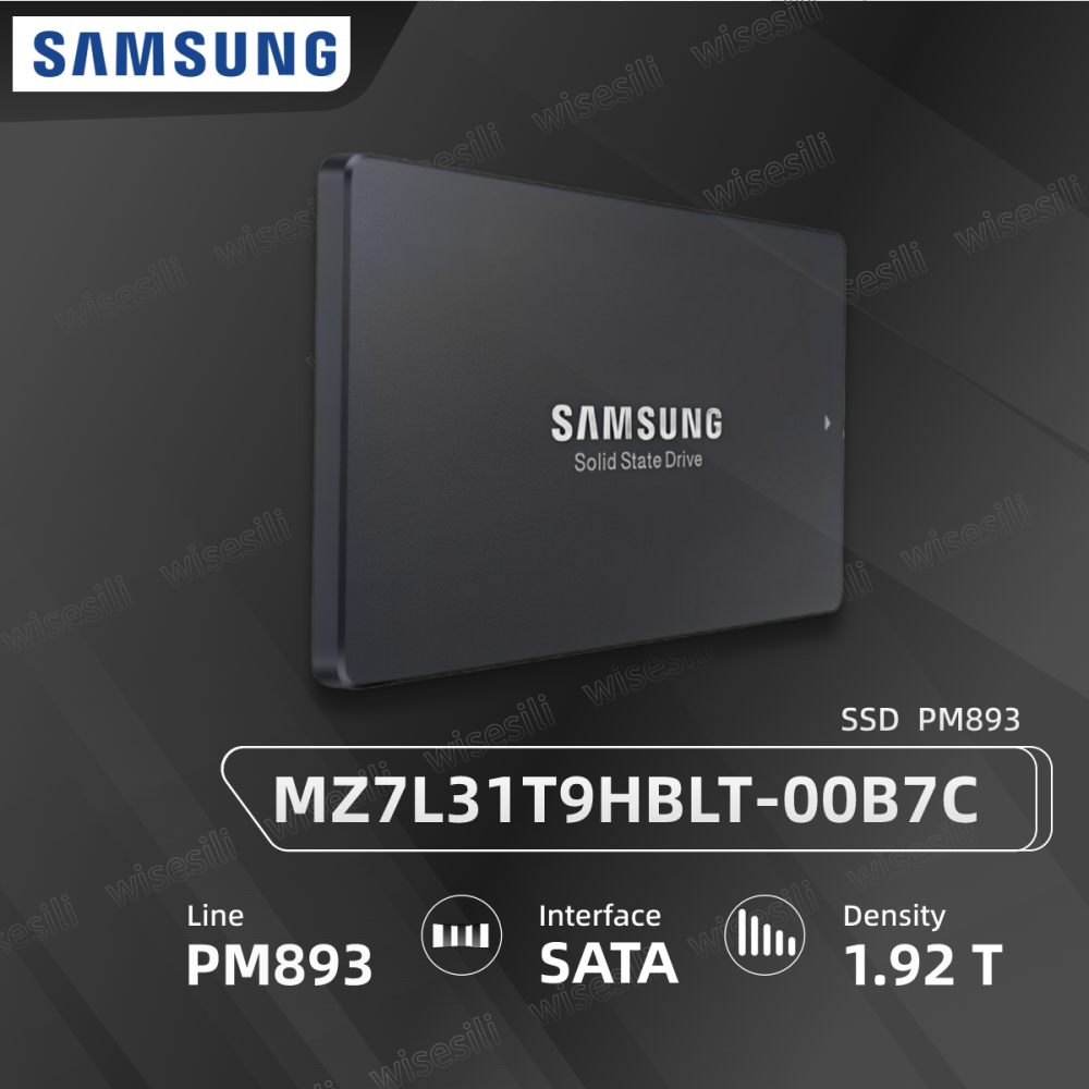 Original Brand New Samsung SSD PM893 2.5 1.92T SATA MZ7L31T9HBLT 00B7C Server Solid State Drive 【MZ7L31T9HBLT 00B7C】
