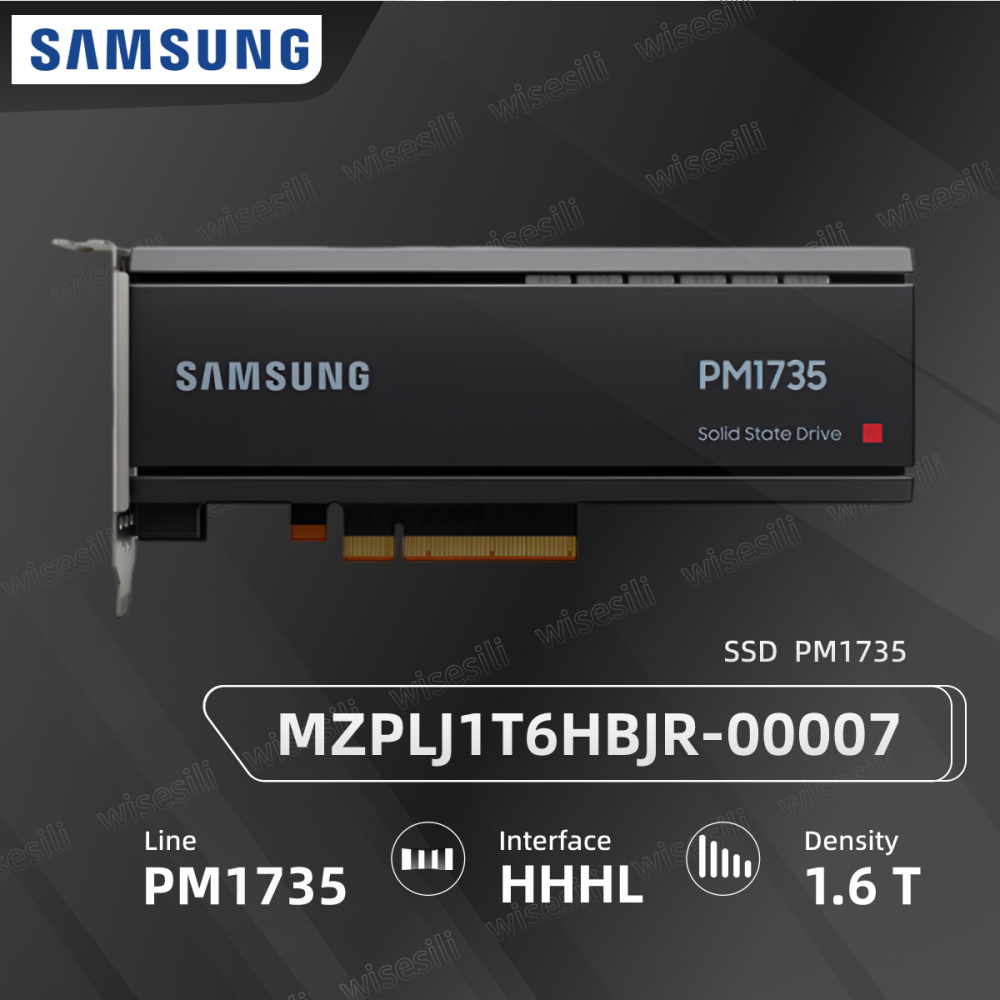 SAMSUNG BRAND NEW MZPLJ1T6HBJR-00007 PM1735 1.6TB Gen4 HHHL Solid State Drive 【MZPLJ1T6HBJR-00007】