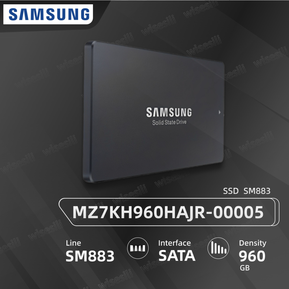 SAMSUNG BRAND NEW MZ7KH960HAJR 00005 SM883 2.5 960G MLC Server Solid State Drive 【MZ7KH960HAJR 00005】