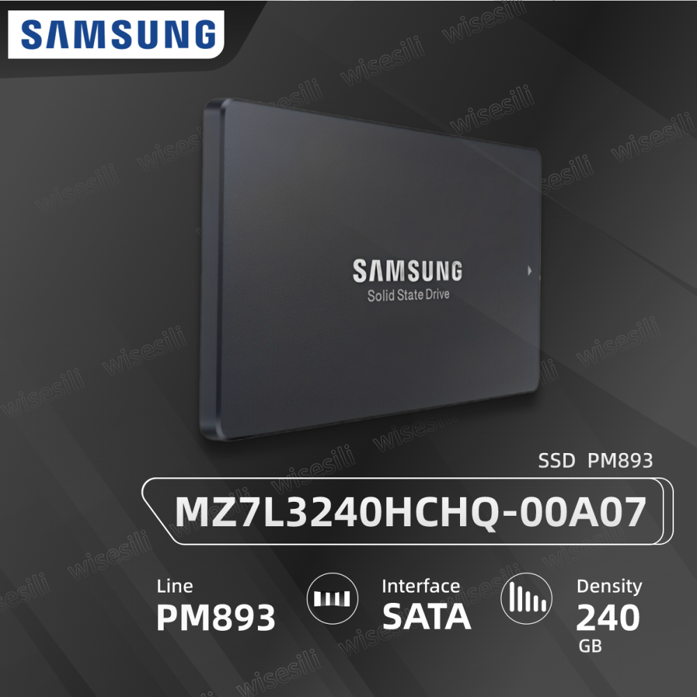 Original Brand New Samsung SSD PM893 2.5 240G SATA MZ7L3240HCHQ 00A07 Server Solid State Drive 【MZ7L3240HCHQ 00A07】