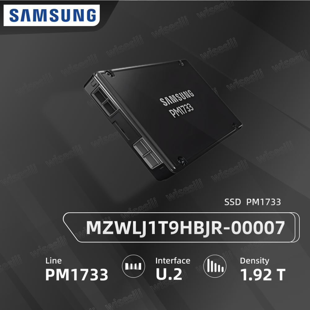 Original Brand New Samsung SSD pm1733 2.5 1.92T u.2 MZWLJ1T9HBJR-00007 Server Solid State Drive 【MZWLJ1T9HBJR-00007】