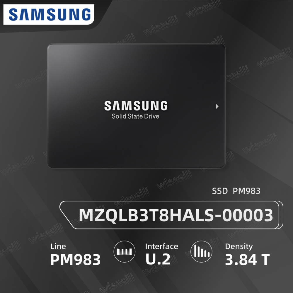 Original Brand New Samsung SSD PM983 U.2 3.84T MZQLB3T8HALS-00003 Server Solid State Drive 【MZQLB3T8HALS-00003】