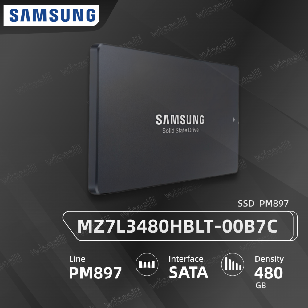 Original Brand New Samsung SSD PM897 2.5 480G SATA MZ7L3480HBLT 00A07 Server Solid State Drive 【MZ7L3480HBLT 00B7C】