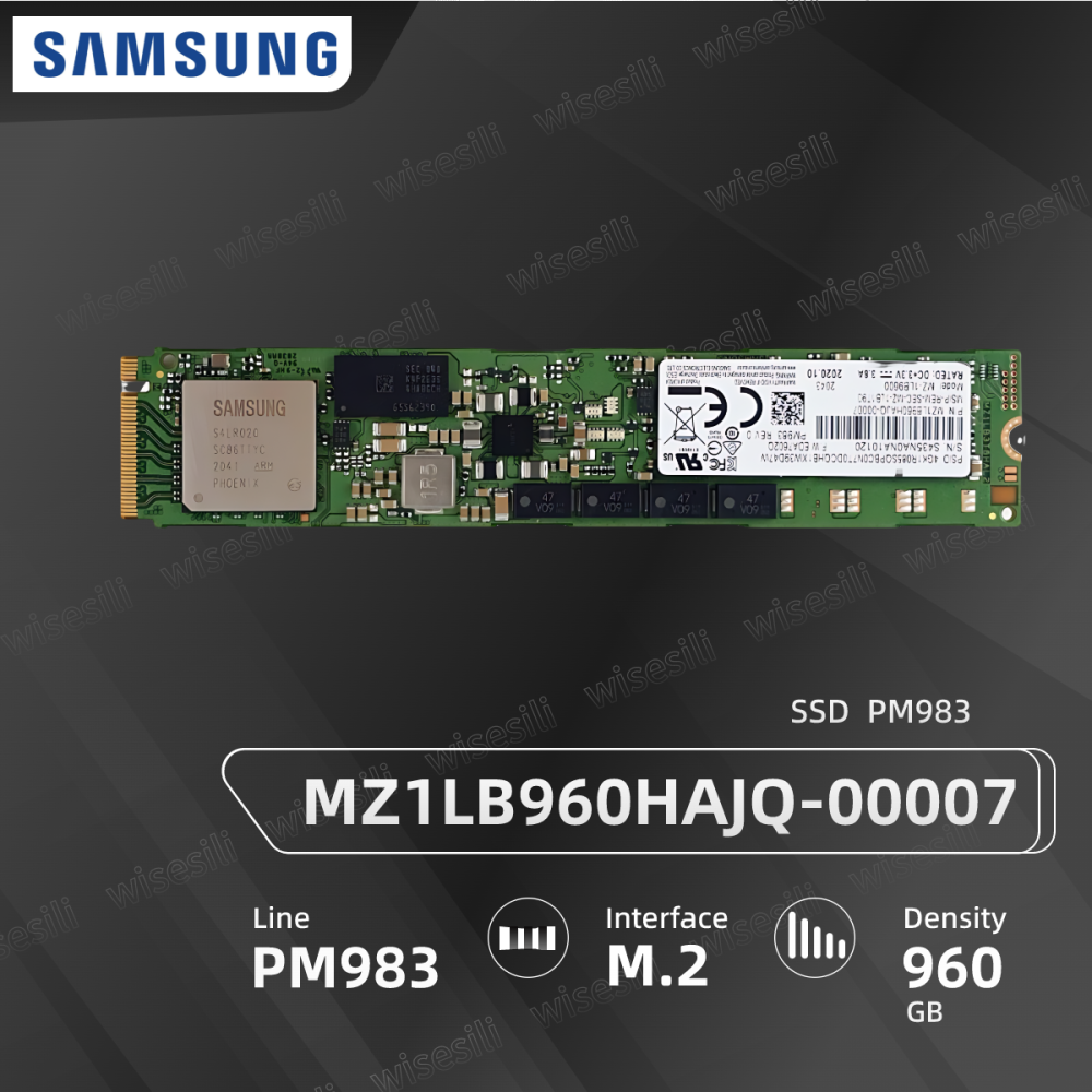 SAMSUNG BRAND NEW 960G PM983 M.2 PCIe Solid State Drive MZ1LB960HAJQ-00007 【MZ1LB960HAJQ-00007】