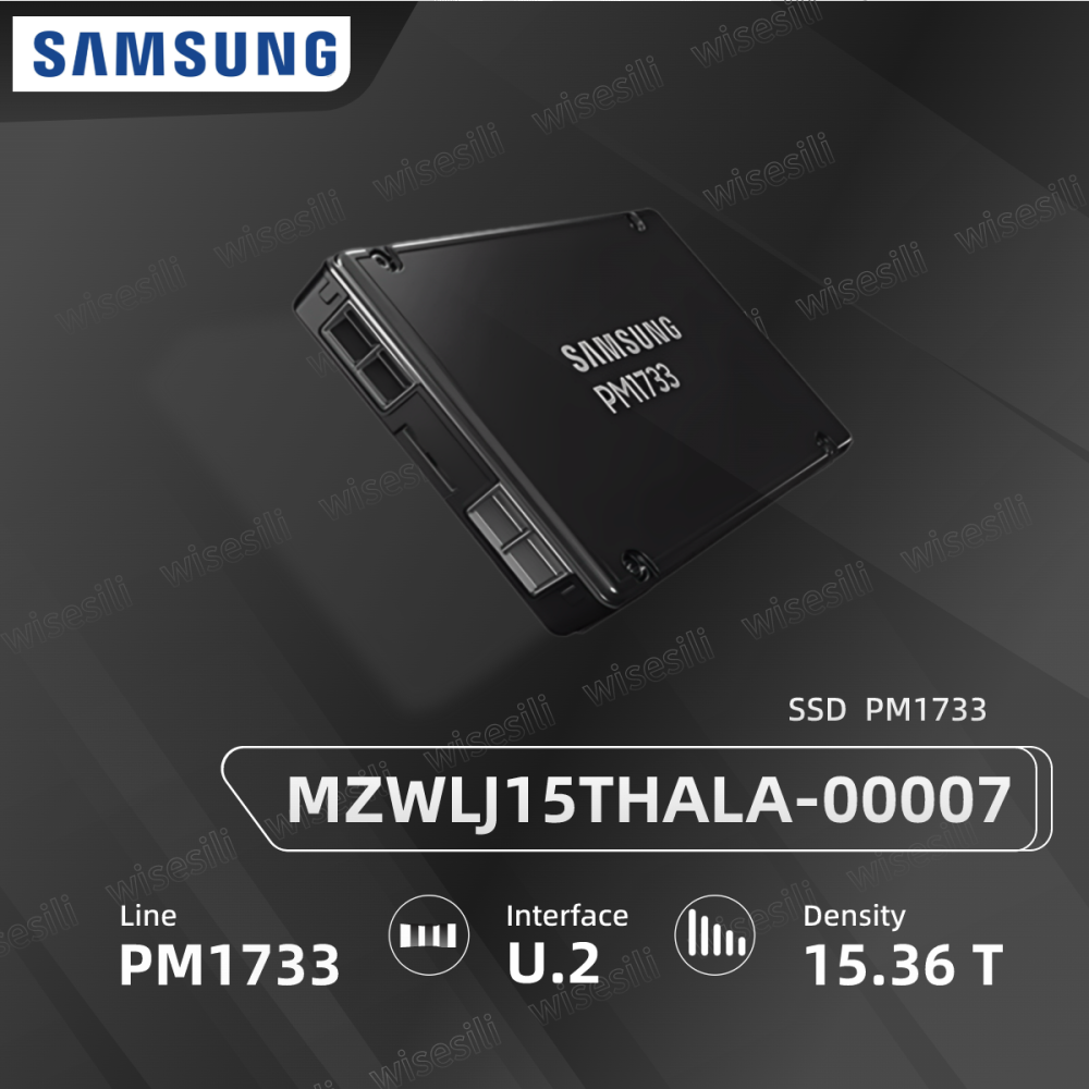 Original Brand New Samsung SSD pm1733 2.5 15.36T u.2 MZWLJ15THALA-00007 Server Solid State Drive 【MZWLJ15THALA-00007】