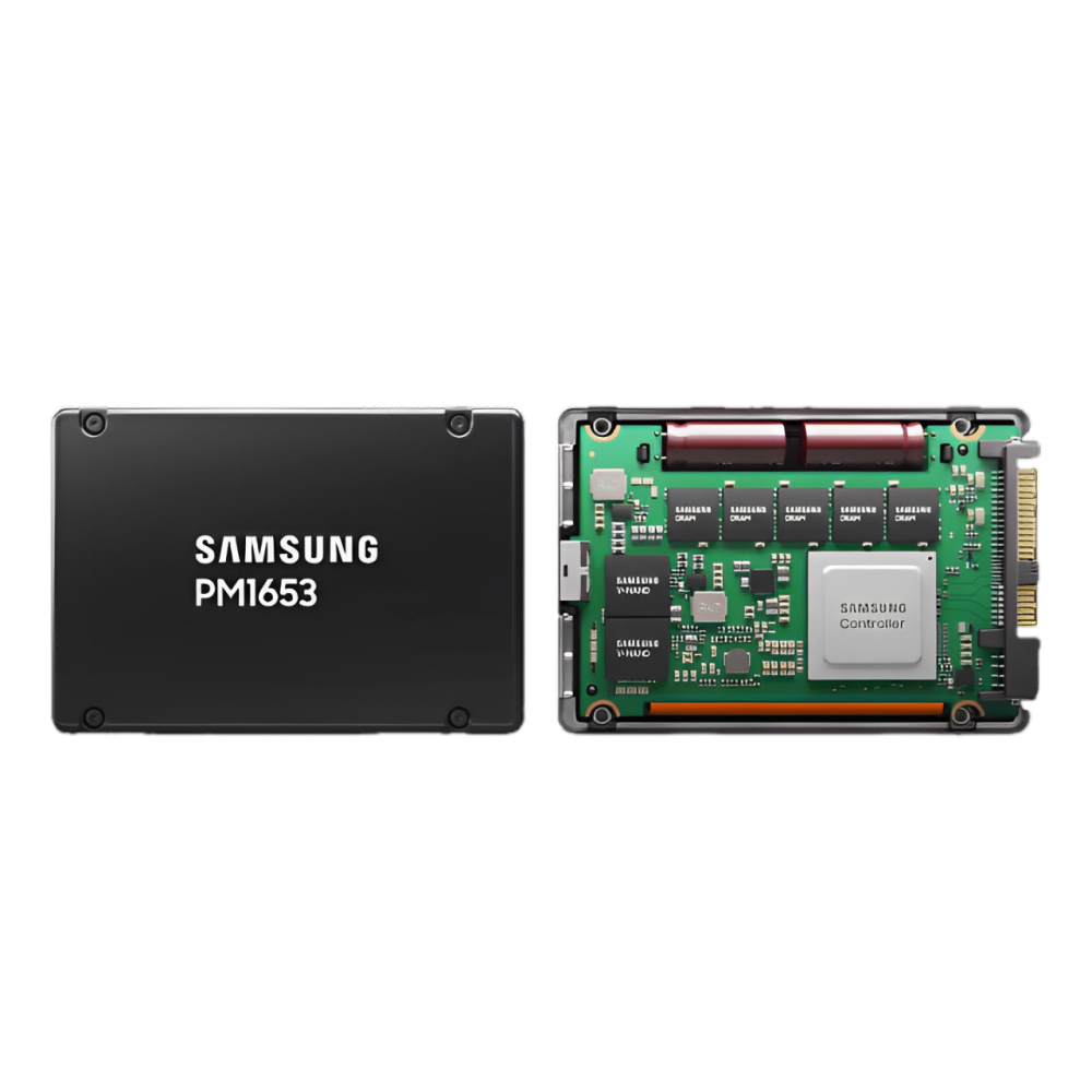 Original Brand New Samsung SSD PM1653 2.5 7.68T SAS MZILG7T6HBLA-00A07 Server Solid State Drive 【MZILG7T6HBLA-00A07】