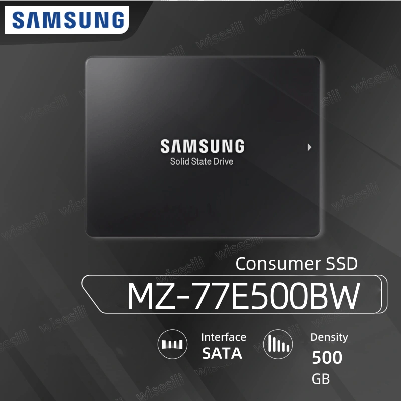 MZ-77E500BW Samsung 870 EVO 500Gb SATA 6Gbps 2.5Inch Ssd【MZ-77E500BW】