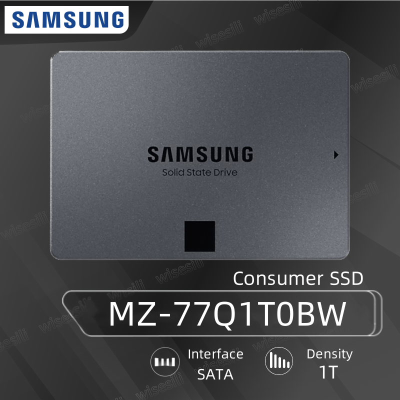 MZ-77Q1T0BW Samsung 870 QVO SSD 1 TB 2.5″  SATA 6Gb/s【MZ-77Q1T0BW】