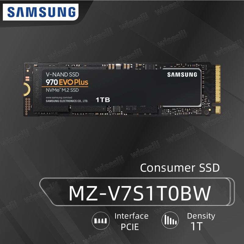 MZ-V7S1T0BW Samsung 1TB Solid State Drive 970 Evo Plus PCI-E NVMe【MZ-V7S1T0BW】