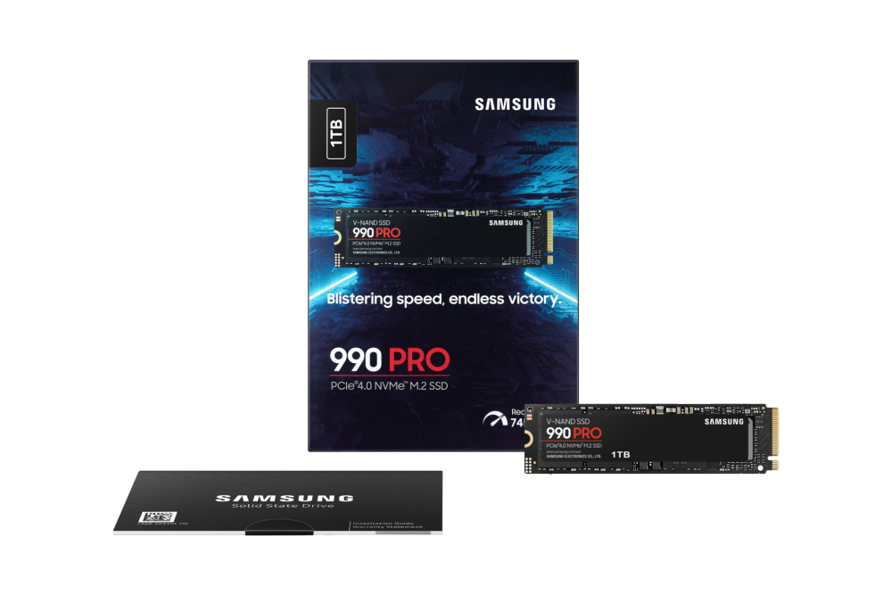 Samsung 990 PRO PCIe 4.0 NVMe™ M.2 SSD MZ-V9P1T0BW
