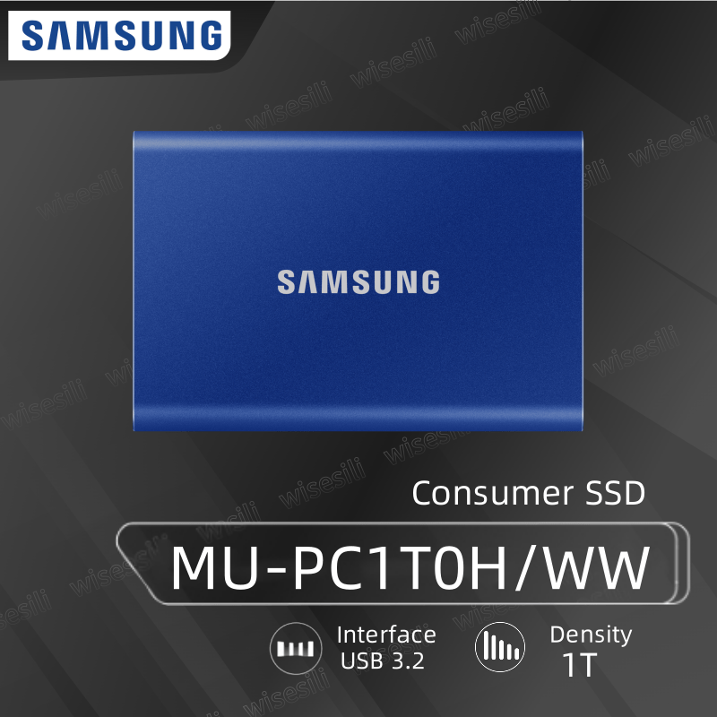 Samsung Portable SSD T7 USB3.2 MU-PC1T0H/WW