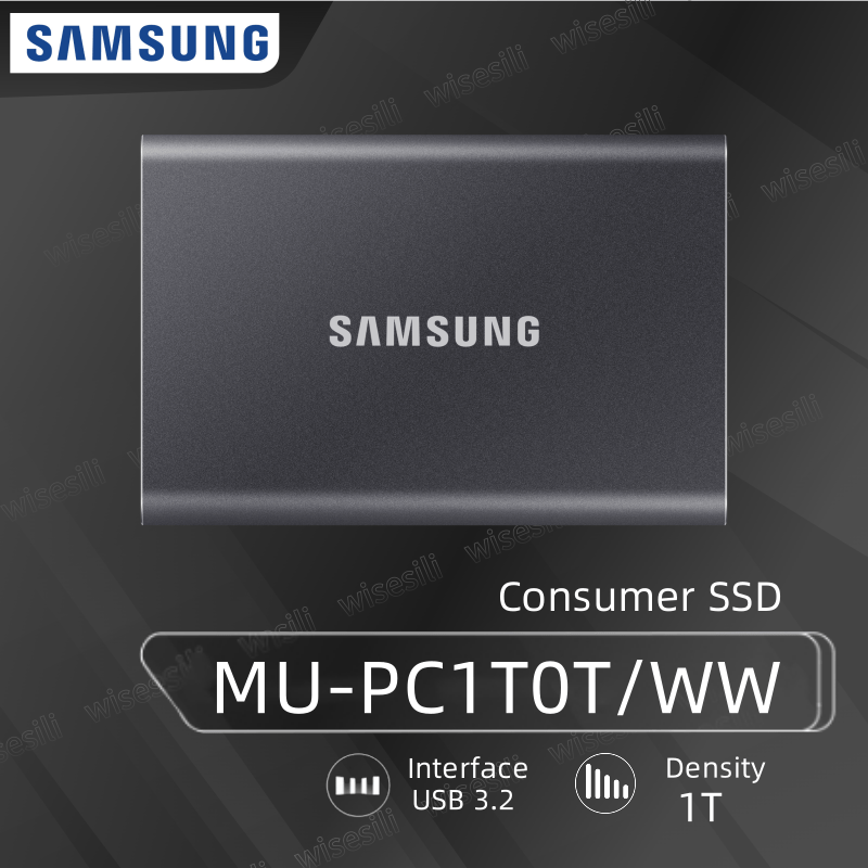 SamsungMobile solid state drive T7 USB3.2 MU-PC1T0H/WW