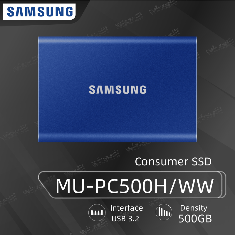 Samsung T7 MU-PC500H solid state drive – 500GB – USB 3.2 Gen 2【MU-PC500H】