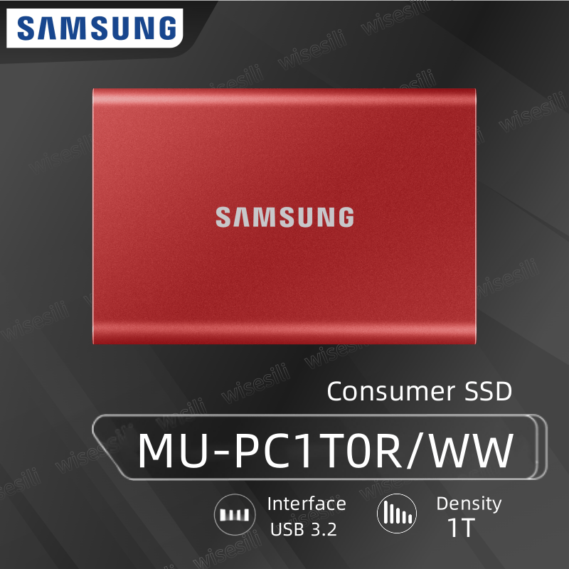 Samsung Mobile SSD T7 USB3.2【MU-PC1T0R/WW】