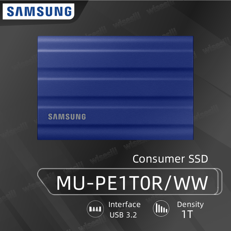 Samsung Mobile SSD T7 Shield USB3.2【MU-PE1T0R/WW】