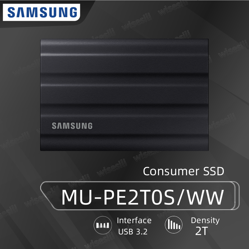 Samsung Mobile SSD T7 Shield USB3.2【MU-PE2T0S/WW】