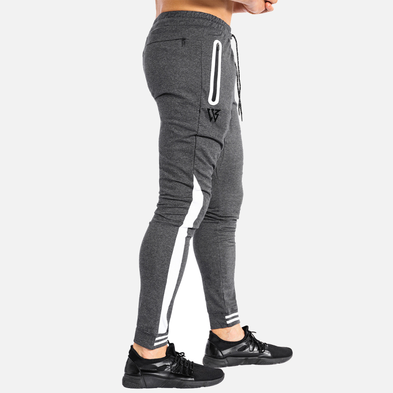 Mesh Sweatpants with Zipper Pockets