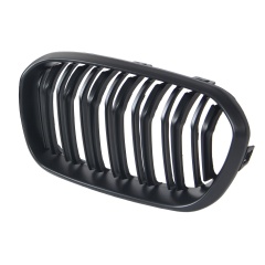 Nieren Grill matt Schwarz Doppelsteg passend für BMW 1er F20 F21 Facelift