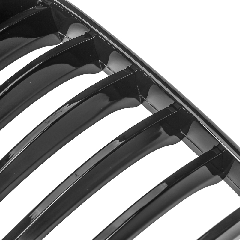 Nieren Grill glanz Schwarz Einzelsteg passend für BMW X3 F25 F26 Vorfacelift