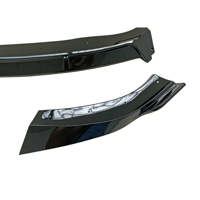 Spoilerlippe Frontlippe GLANZ SCHWARZ für Mercedes W117 C117 X117 2013-2016