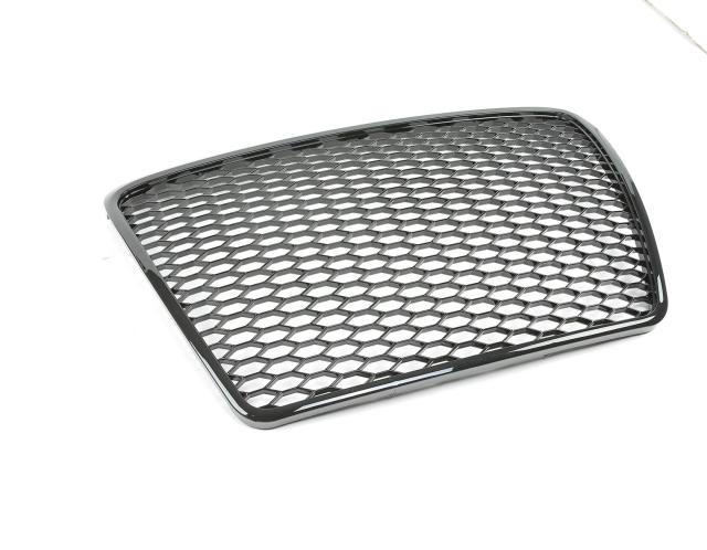 Passt für Audi A6 C6 Waben Grill Kühlergrill Front Grill Schwarz Glanz 08-11