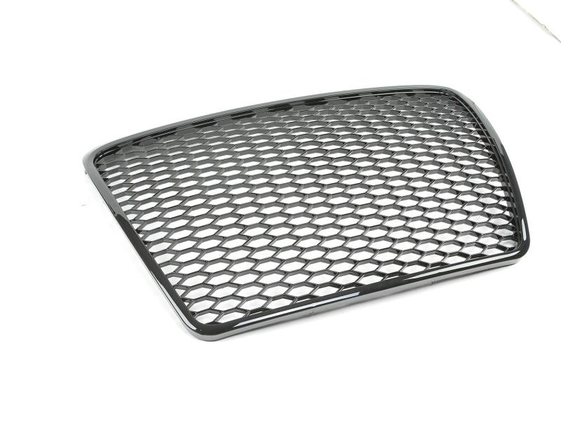 Passt für Audi A6 C6 Waben Grill Kühlergrill Front Grill Schwarz Glanz 08-11