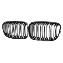 Nieren Grill glanz Schwarz Doppelsteg passend für BMW 1er F20 F21 Vorfacelift