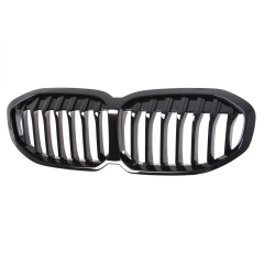 Nieren Grill glanz Schwarz Einzelsteg passend für BMW 1er F40