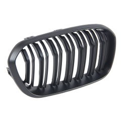 Nieren Grill matt Schwarz Doppelsteg passend für BMW 1er F20 F21 Facelift