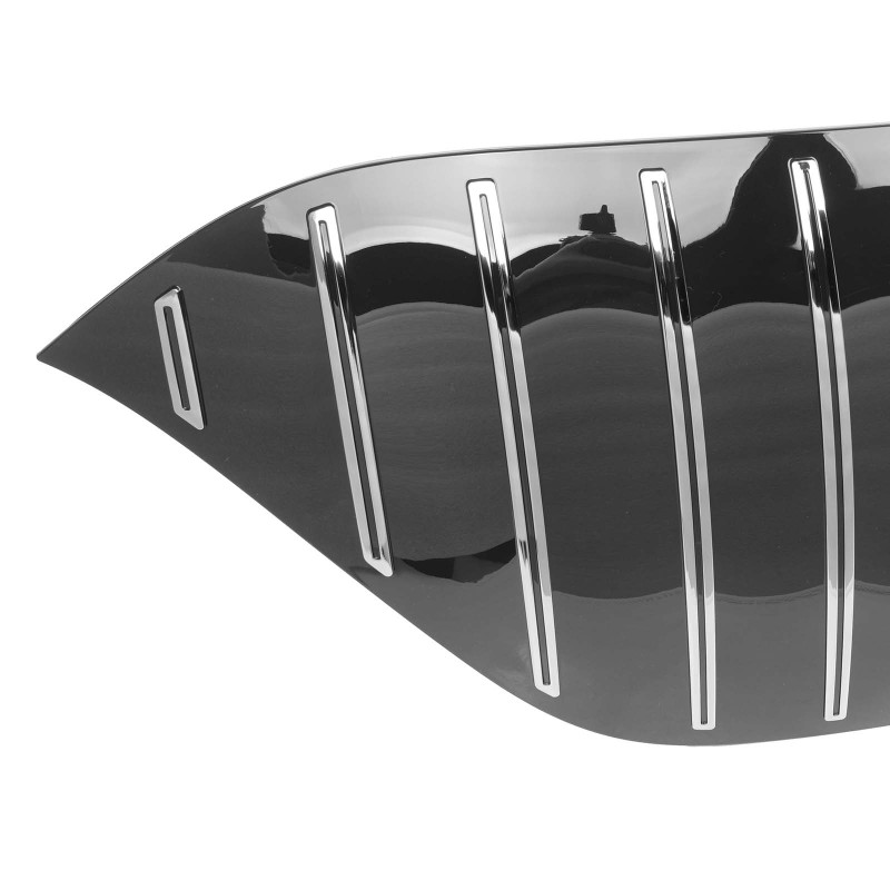 Kühlergrill Chrome Schwarz GT Panamericana passend für Mercedes EQE SUV X294 W294