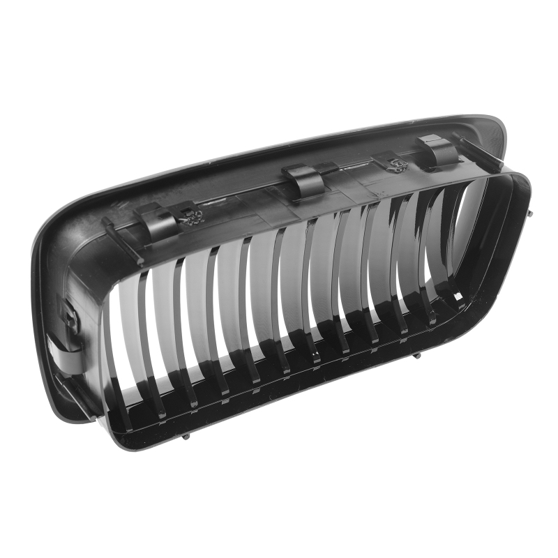 Nieren Grill glanz Schwarz Einzelsteg passend für BMW 7er E38