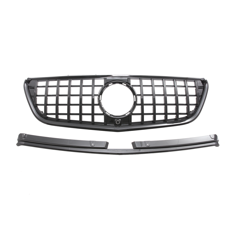 Kühlergrill glanz Schwarz GT Panamericana passend für Mercedes VITO W447 Vorfacelift
