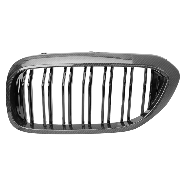 Nieren Grill Carbon Look Doppelsteg passend für BMW 5er G30 G31 Vorfacelift