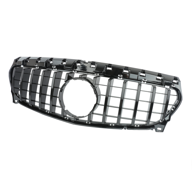 Kühlergrill glanz Schwarz GT Panamericana passend für Mercedes CLA C117 X117 Facelift