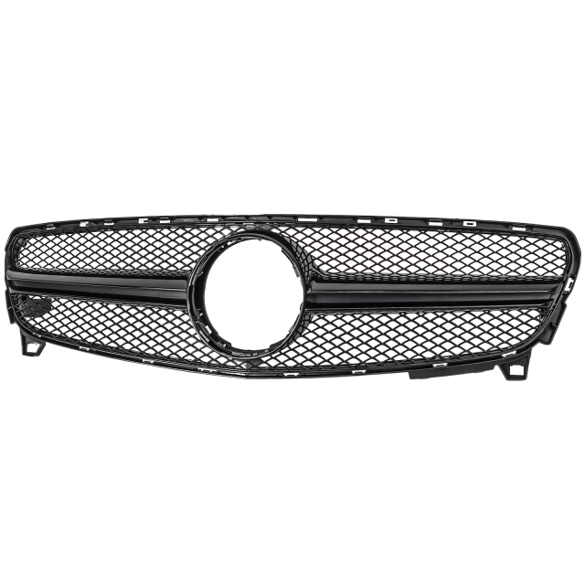 Kühlergrill glanz Schwarz AMG Look passend für Mercedes A-Klasse W176 Facelift