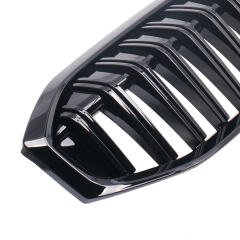 Nieren Grill glanz Schwarz Einzelsteg passend für BMW 3er G20 G21 Facelift