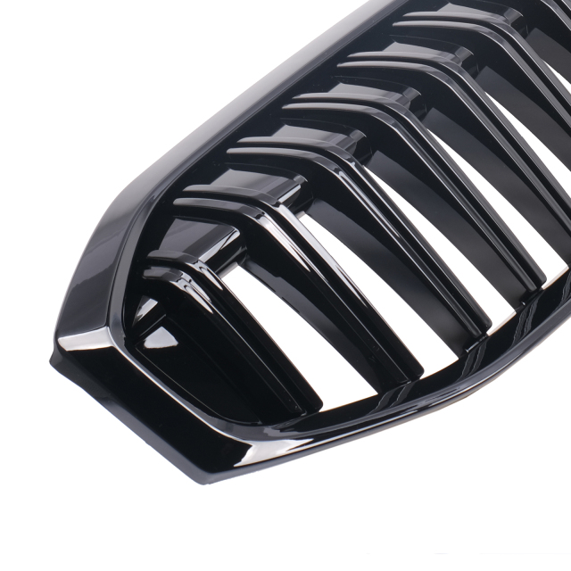 Nieren Grill glanz Schwarz Einzelsteg passend für BMW 3er G20 G21 Facelift